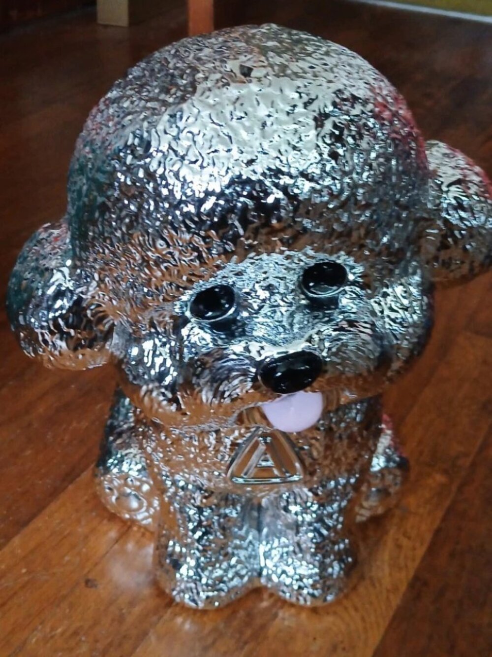 Aritzia Pet Shop Dog Chrome Aritzia Display Dog